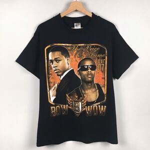 Vintage Y2K Bow Wow Rap Tee Concert T Shirt Hip Hop Lil Tour Mens Medium Music